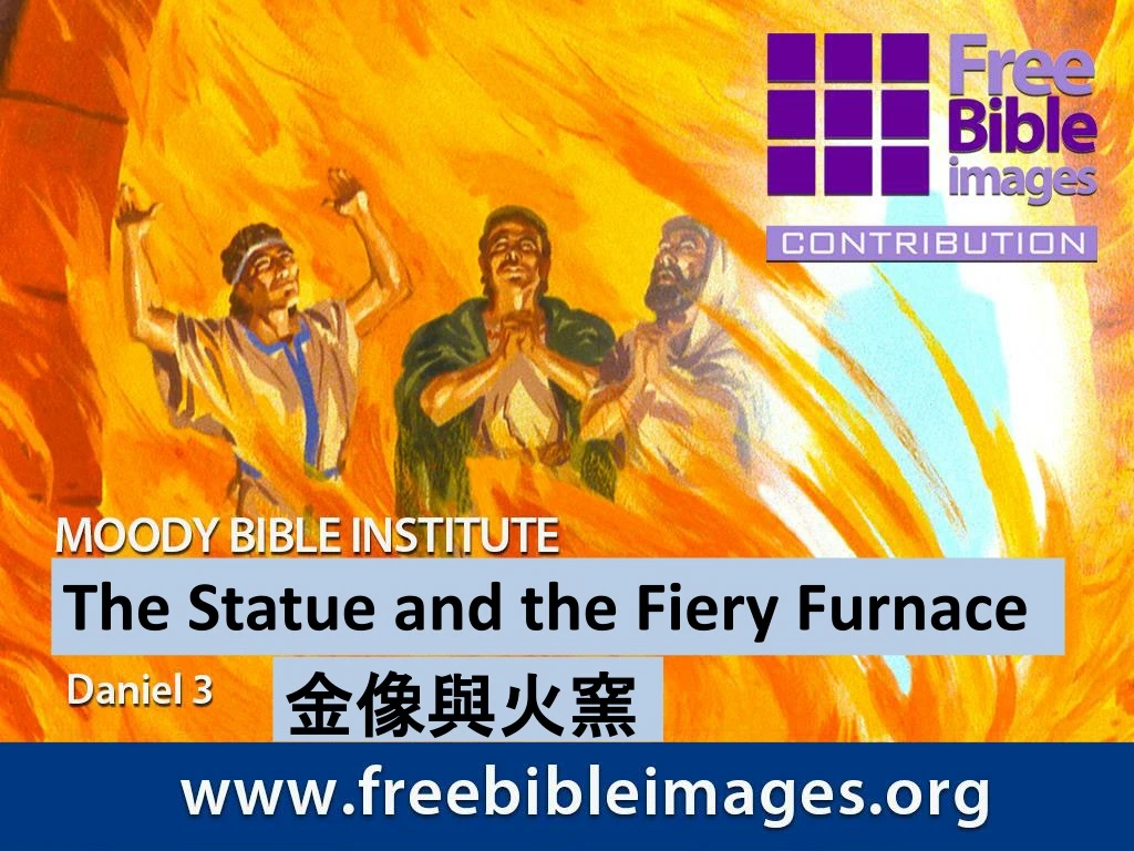 the statue and the fiery furnace