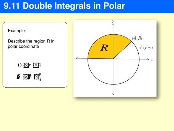 9.11 Double Integrals in Polar