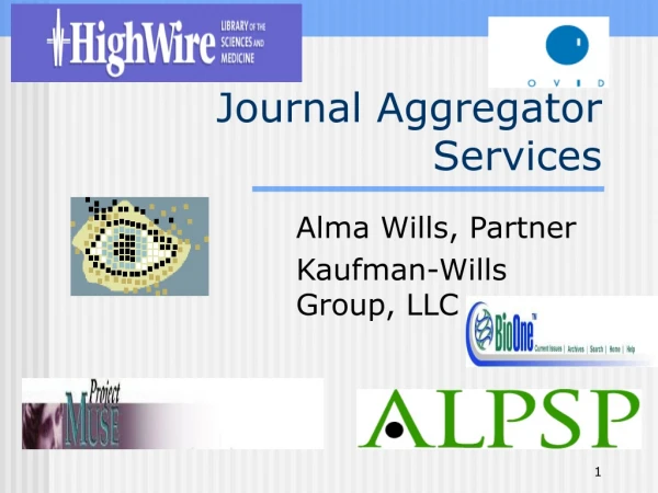 Journal Aggregator Services