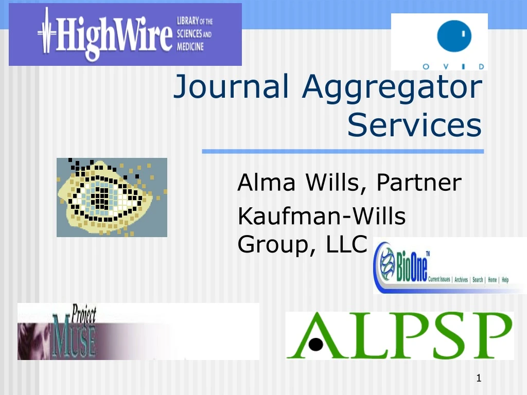 journal aggregator services