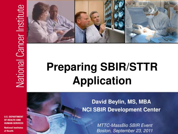 Preparing SBIR/STTR Application