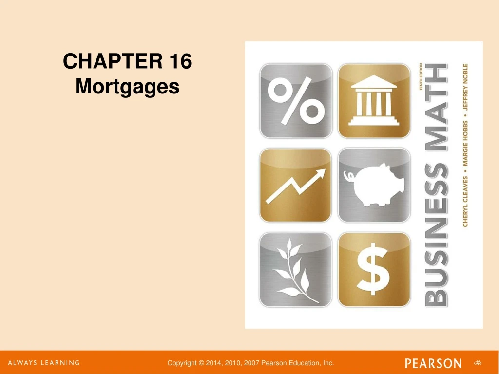 chapter 16 mortgages