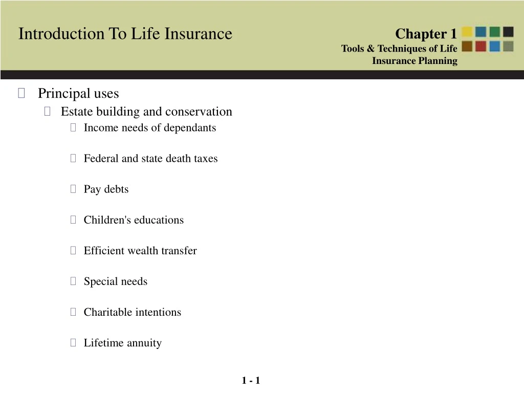introduction to life insurance