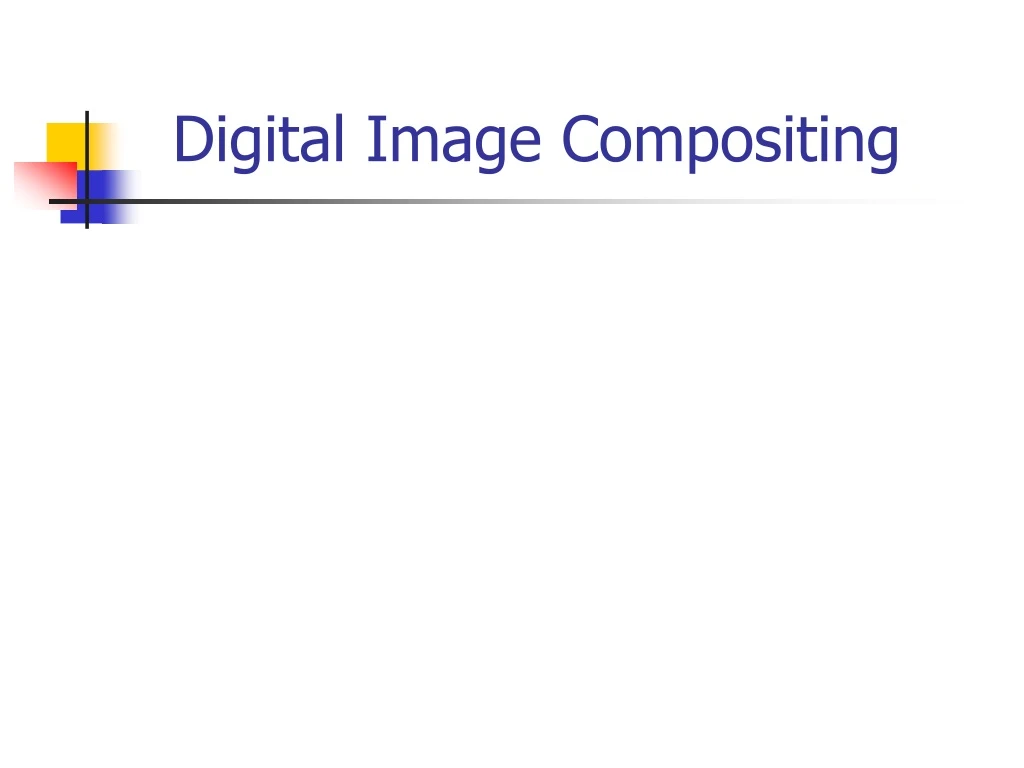 digital image compositing
