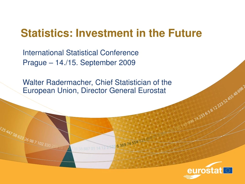 statistics investment in the future