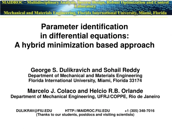 MAIDROC - Multidisciplinary Analysis, Inverse Design, Robust Optimization and Control Laboratory