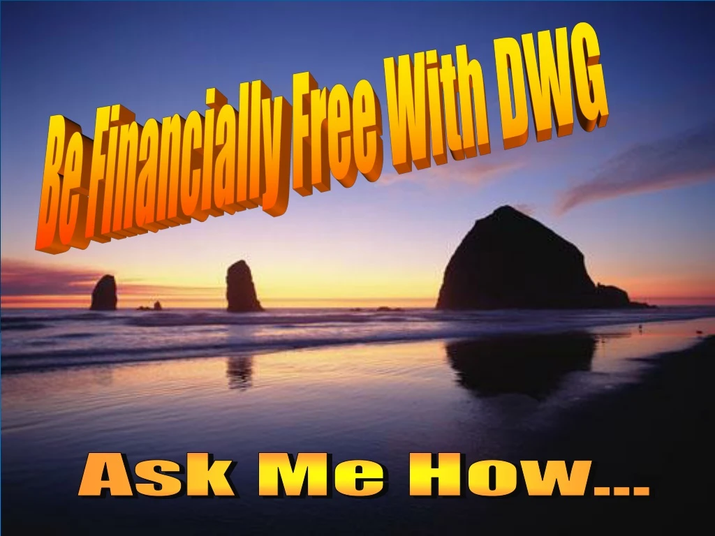 be financially free with dwg