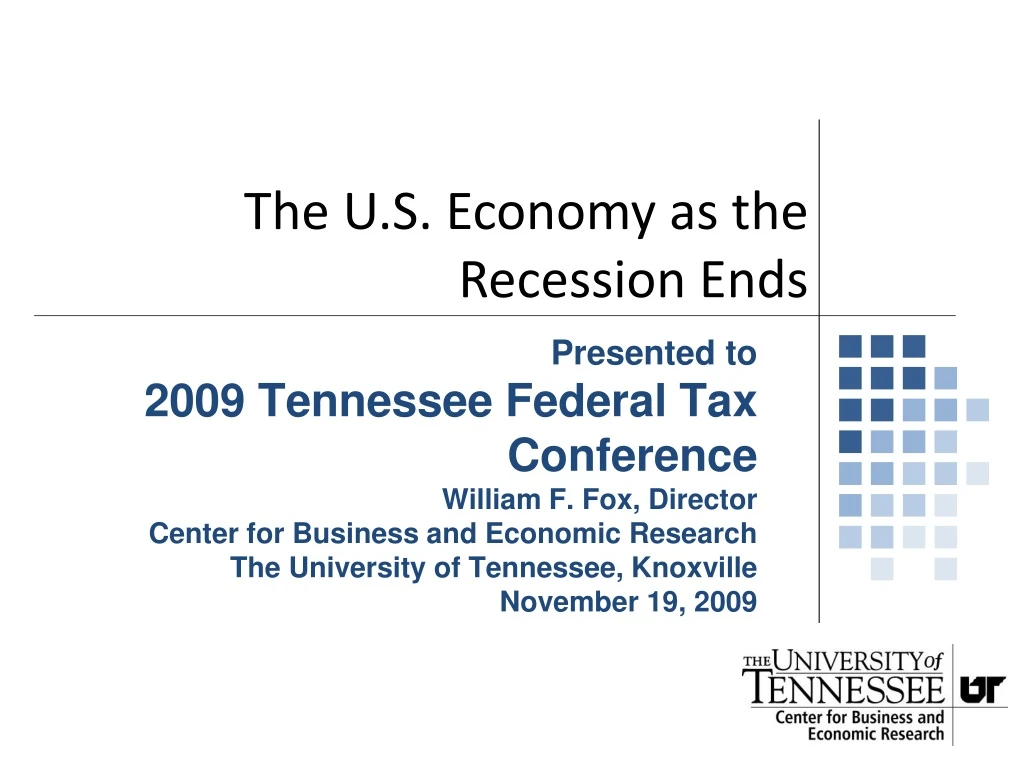 presented to 2009 tennessee federal
