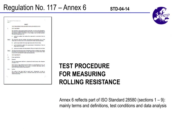 Regulation No. 117 – Annex 6