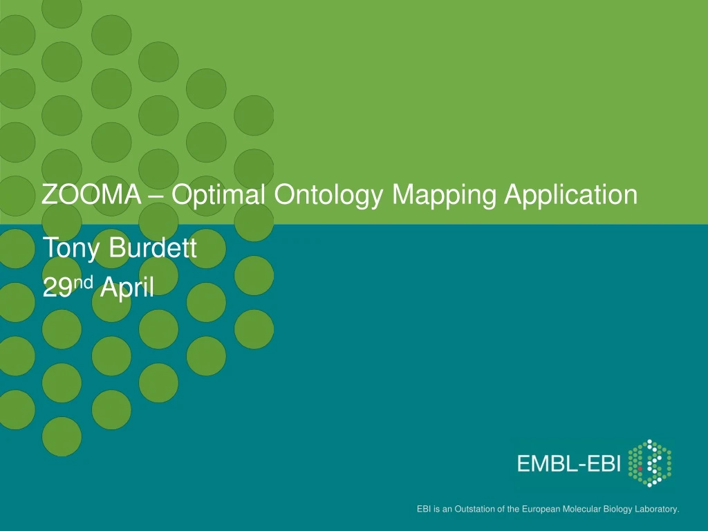zooma optimal ontology mapping application