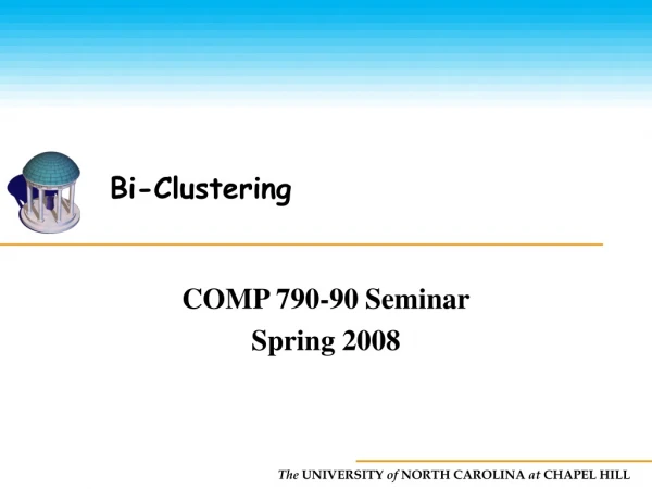 Bi-Clustering