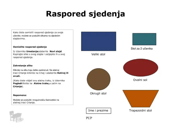 Raspored sjedenja