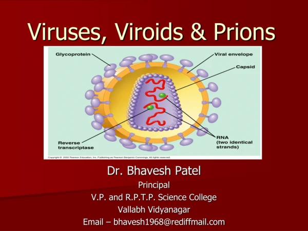 Viruses, Viroids &amp; Prions