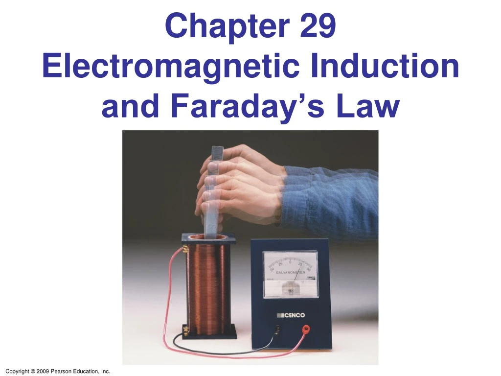 chapter 29 electromagnetic induction and faraday s law