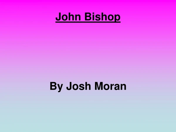 John Bishop