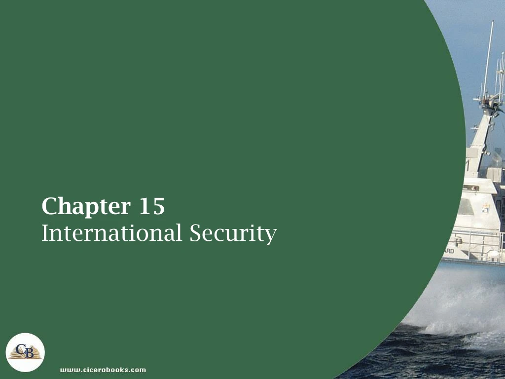 chapter 15 international security