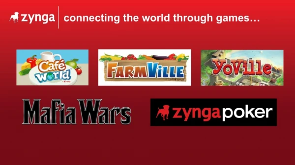 connecting the world through games…