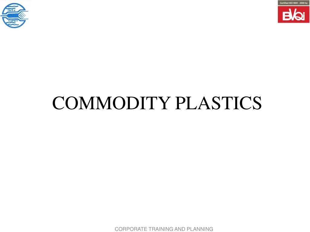 commodity plastics