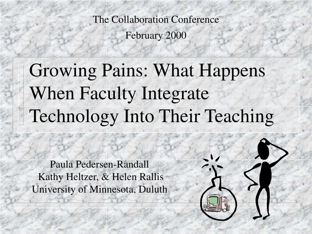 growing pains what happens when faculty integrate technology into their teaching