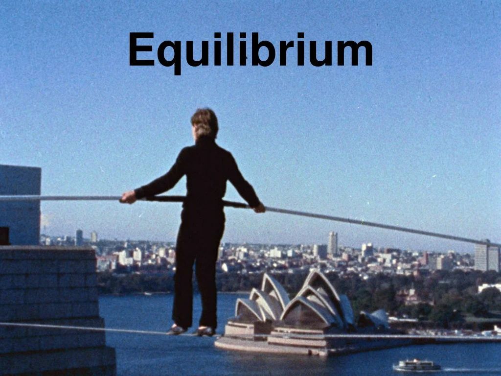 equilibrium