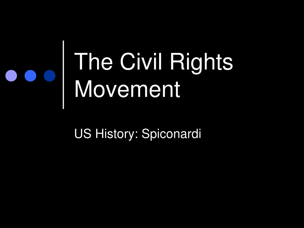 the civil rights movement