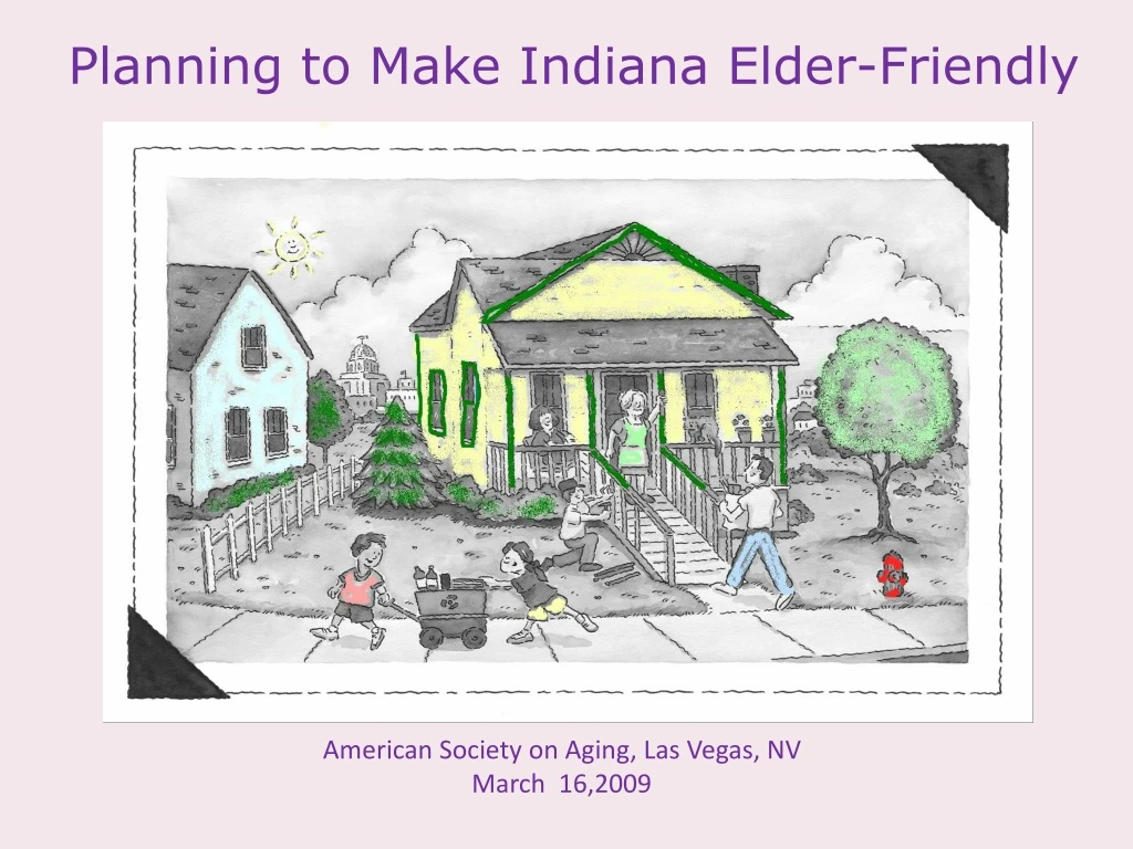 planning to make indiana elder friendly