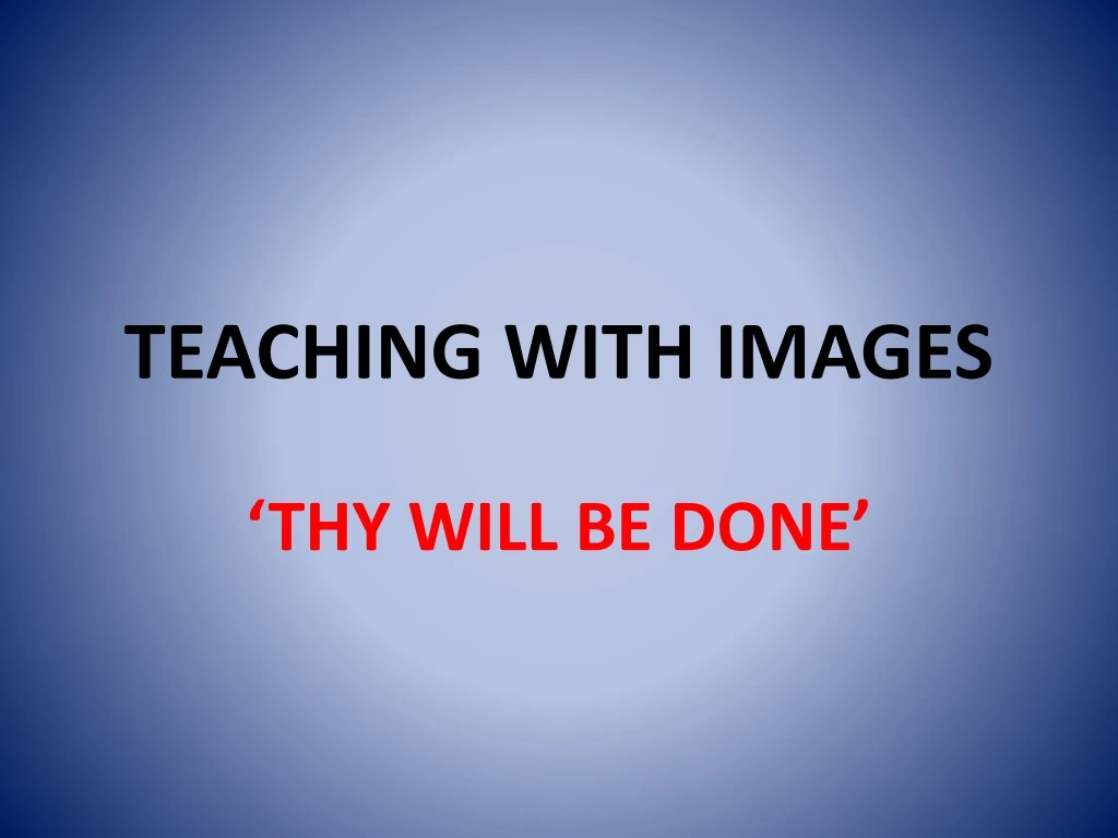 teaching with images