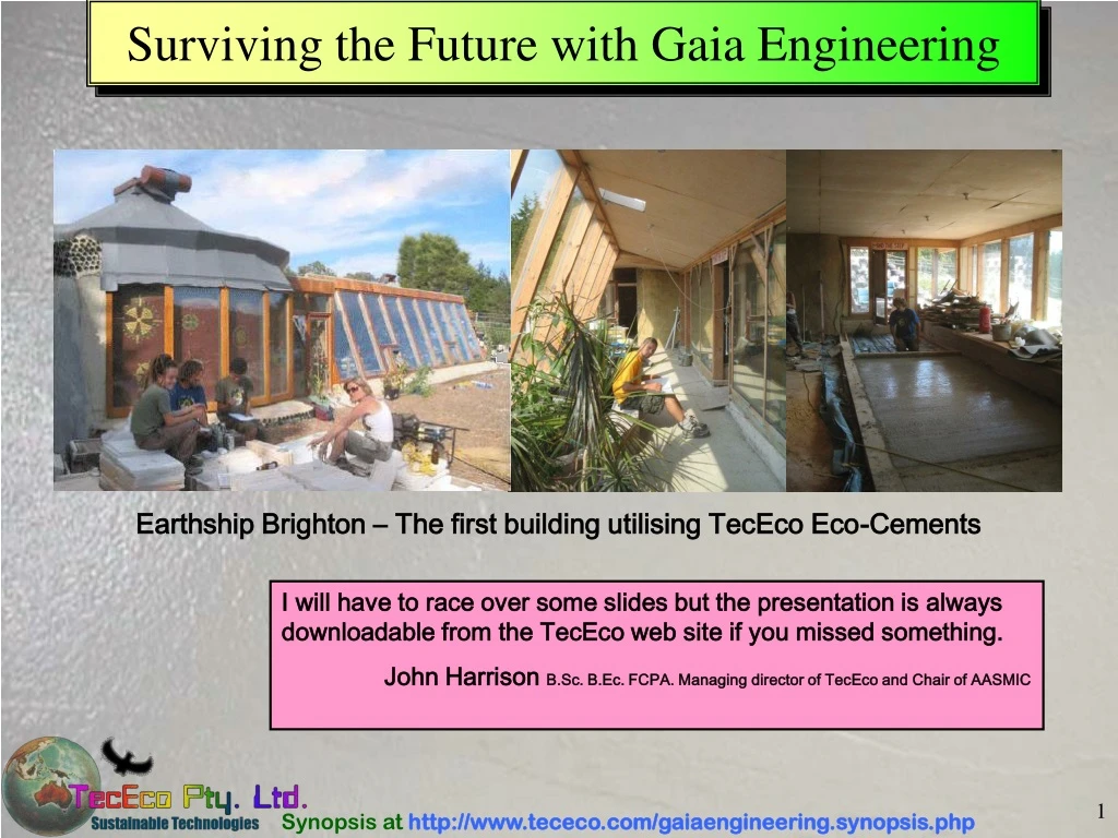 surviving the future with gaia engineering