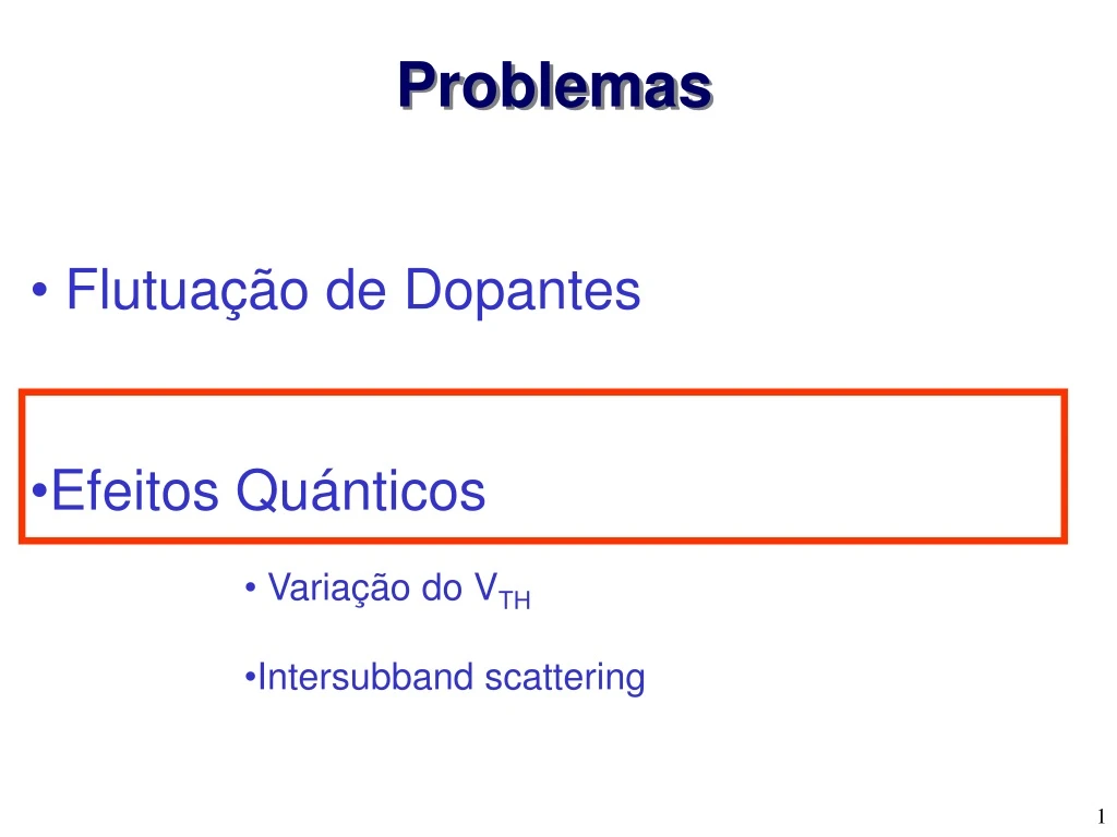 problemas