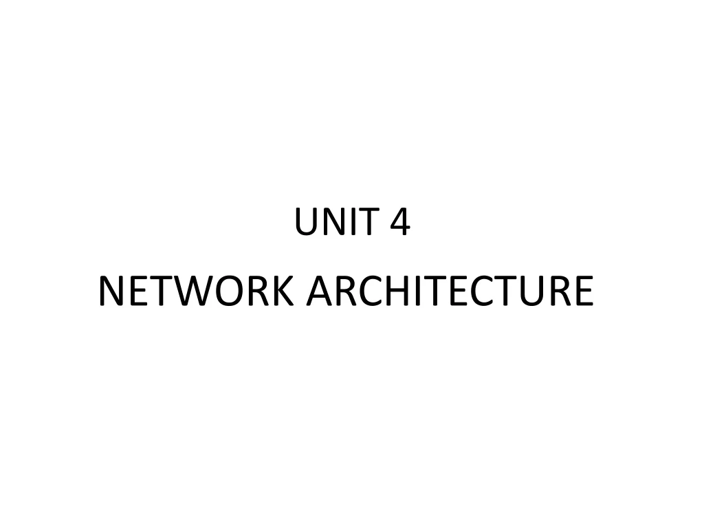 unit 4