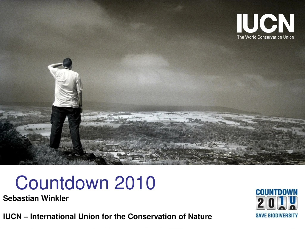 countdown 2010 sebastian winkler iucn international union for the conservation of nature