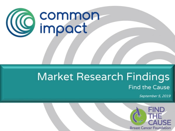 Market Research Findings