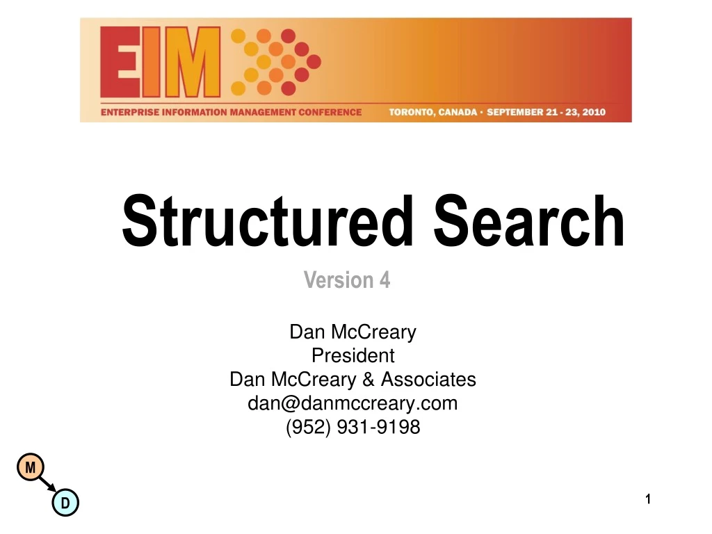 structured search