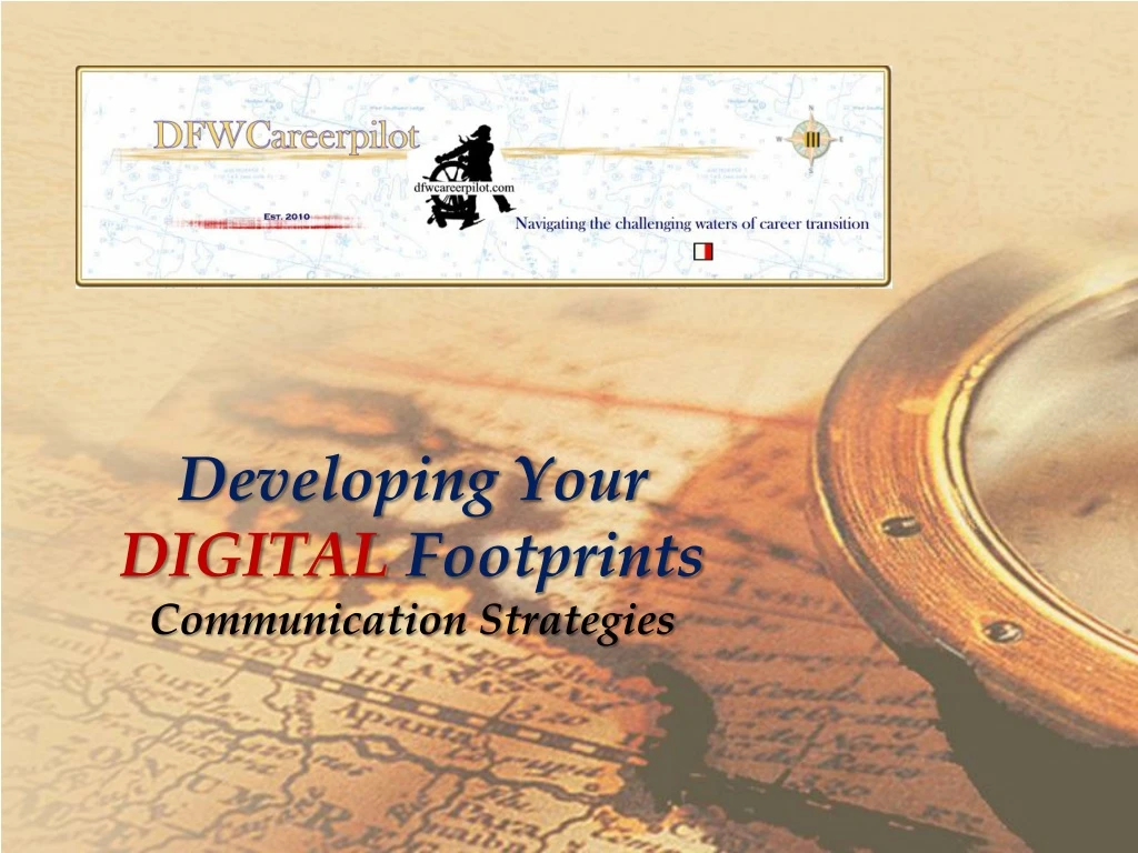 developing your digital footprints communication