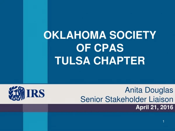 OKLAHOMA SOCIETY OF CPAS TULSA CHAPTER