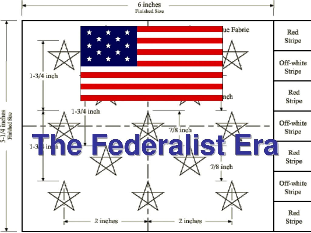 the federalist era