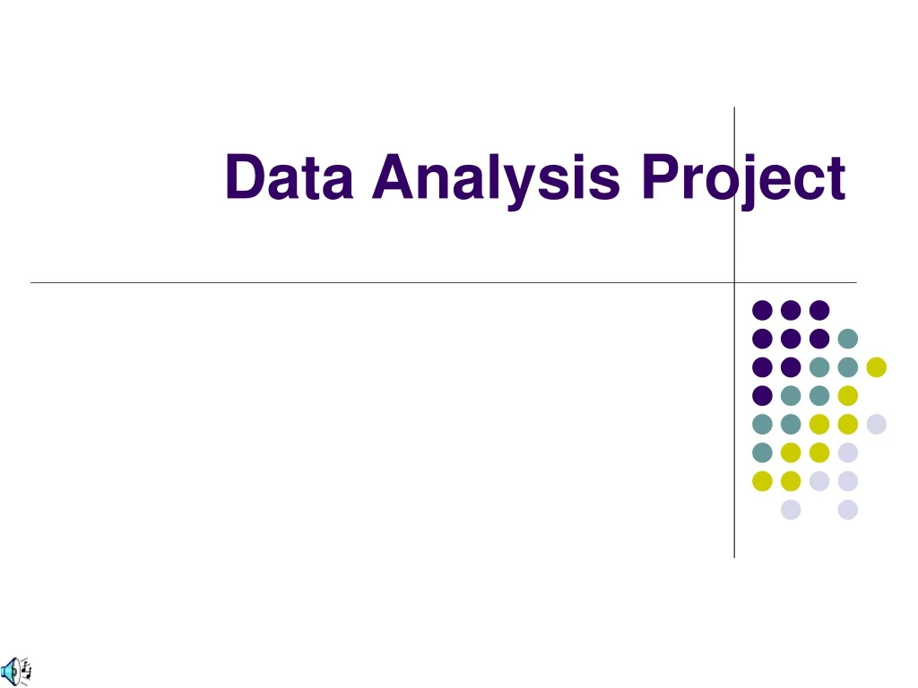 data analysis project