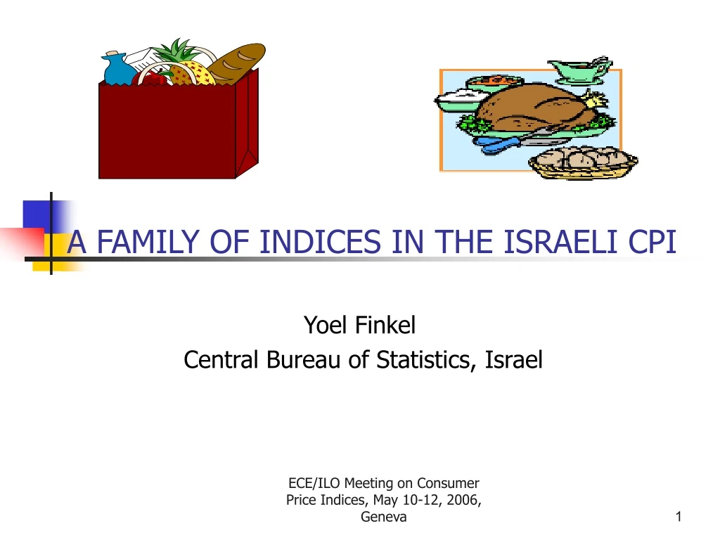 a family of indices in the israeli cpi