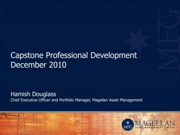 Capstone Professional Development December 2010