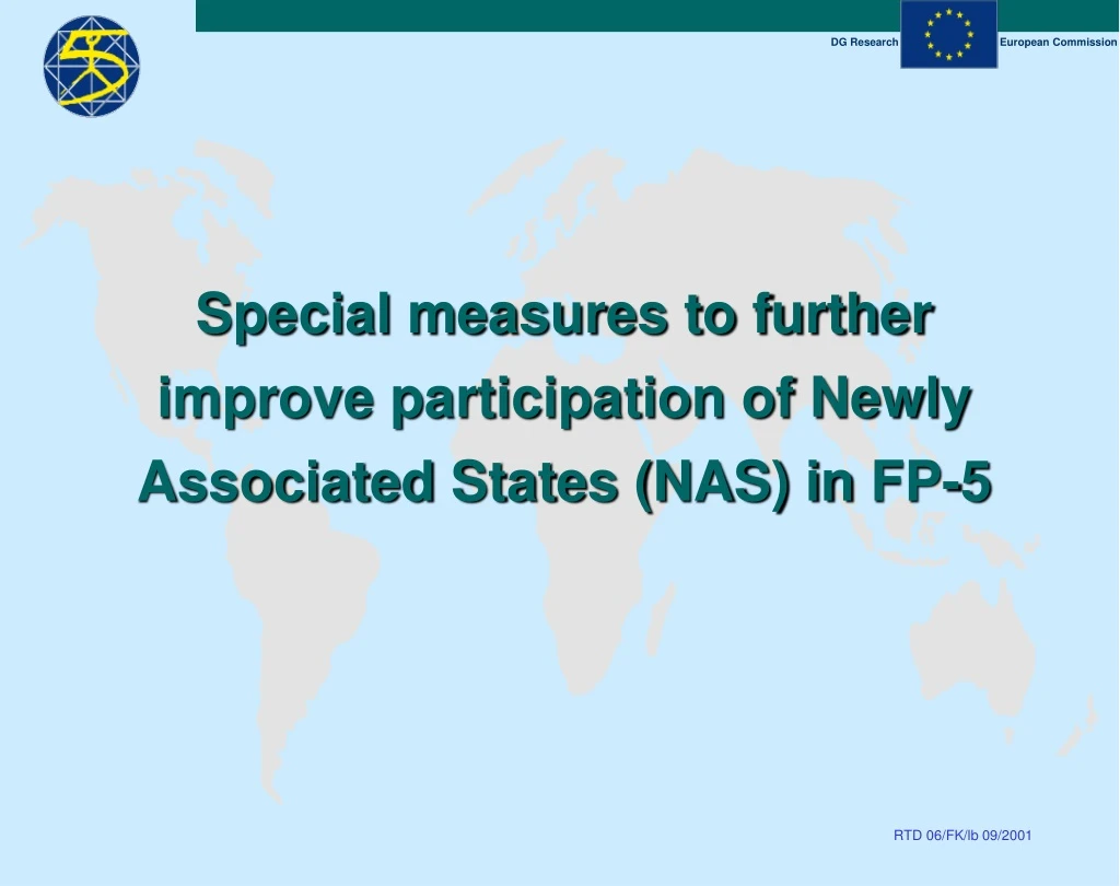 special measures to further improve participation