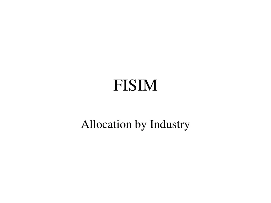 fisim