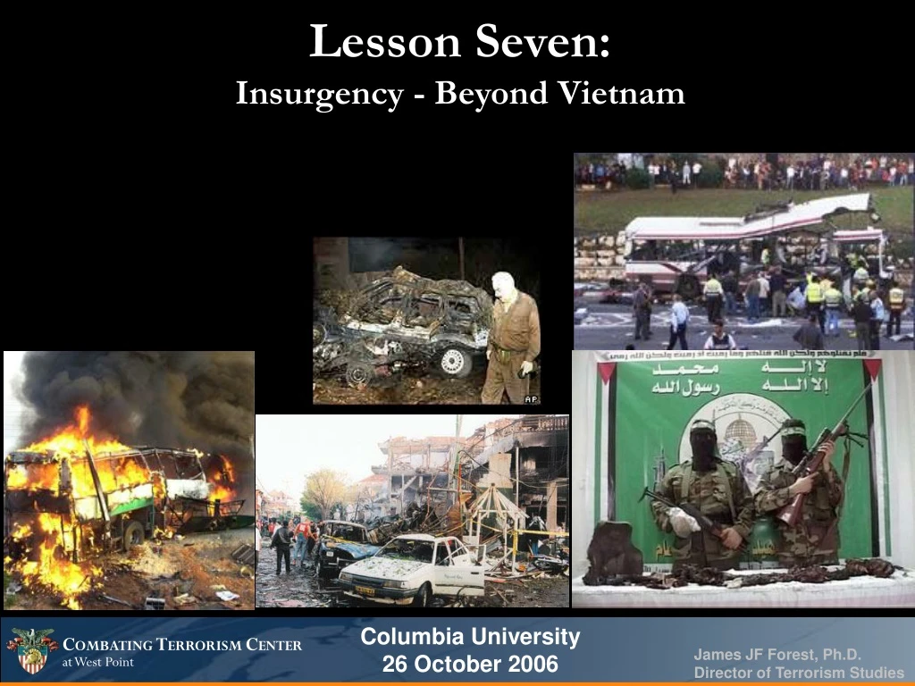 lesson seven insurgency beyond vietnam