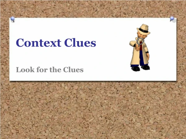 Context Clues