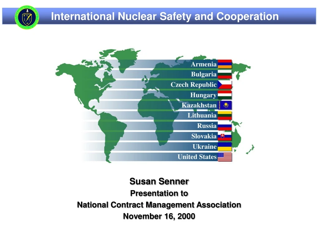 susan senner presentation to national contract management association november 16 2000