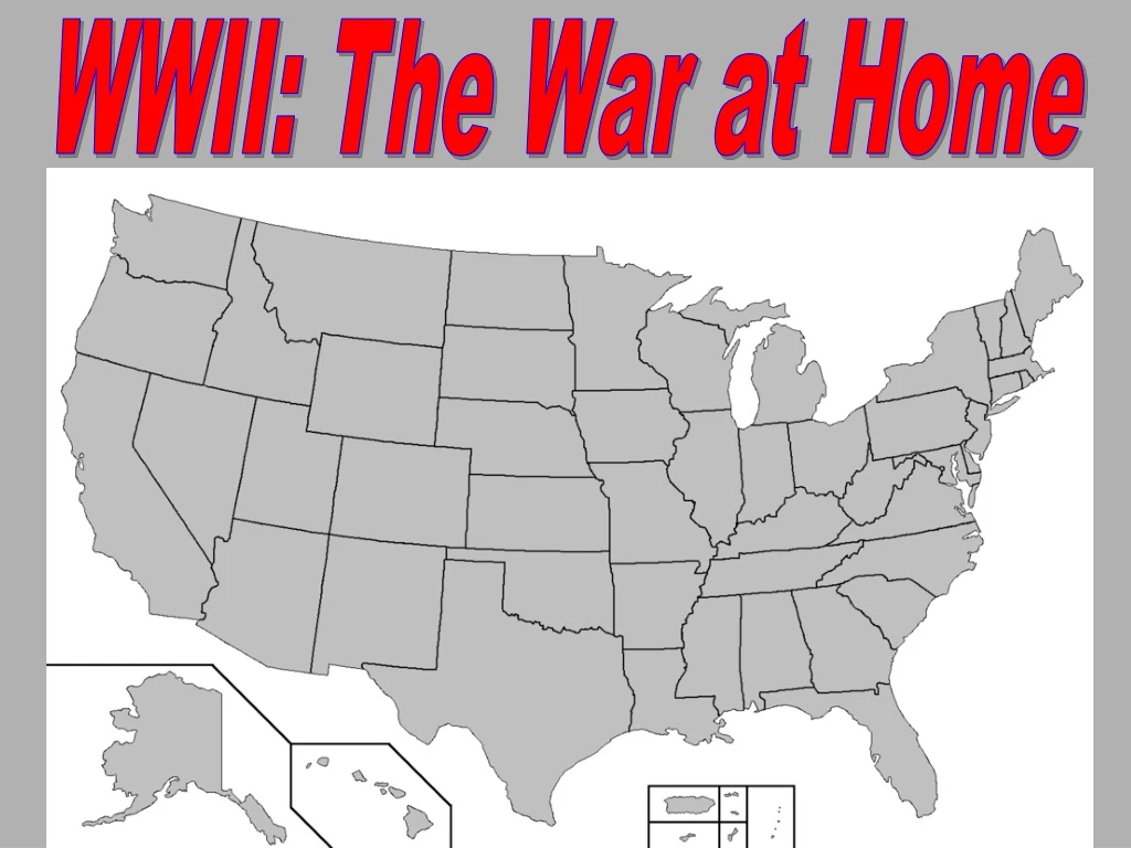 wwii the war at home