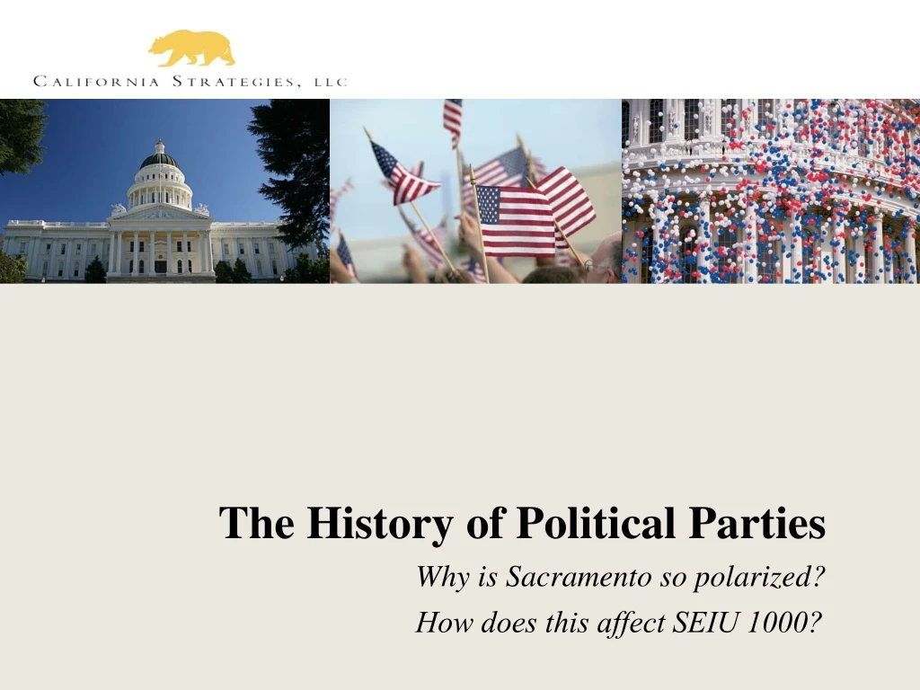 the history of political parties