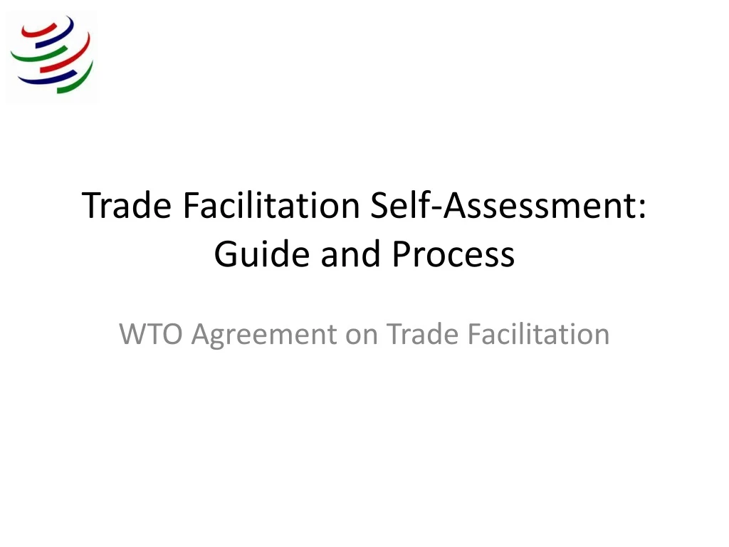 trade facilitation self assessment guide and process