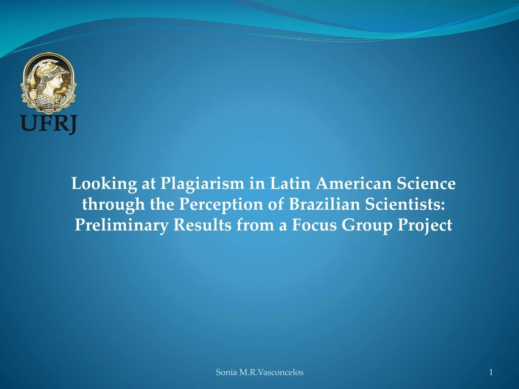 looking at plagiarism in latin american science