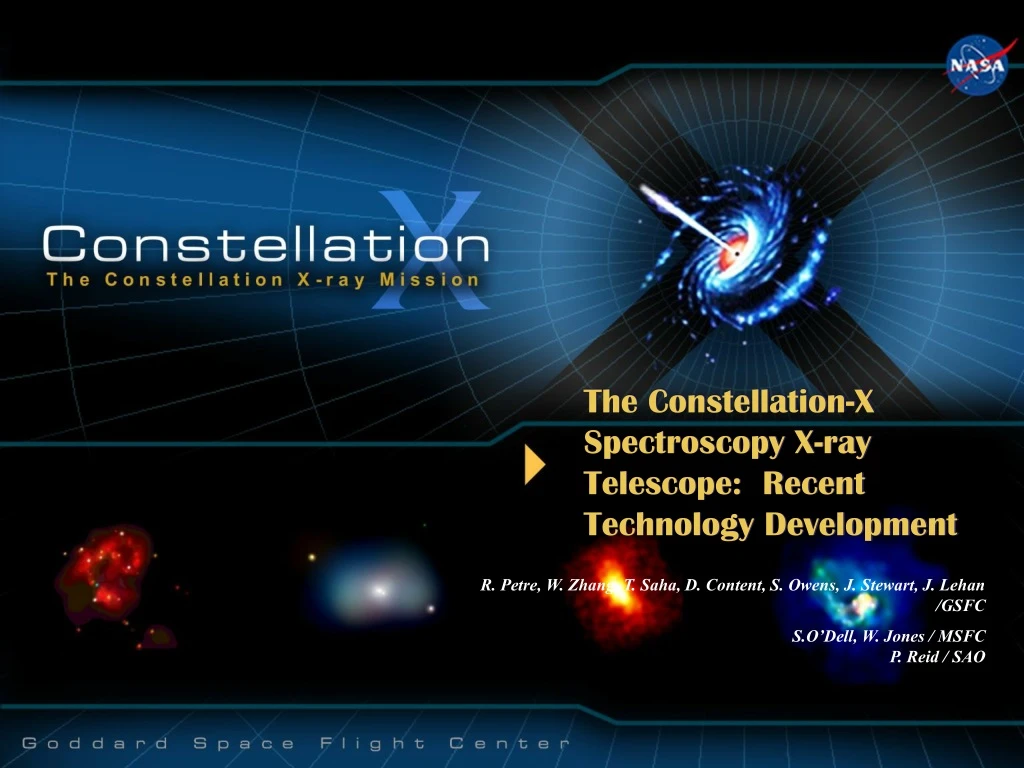 the constellation x spectroscopy x ray telescope