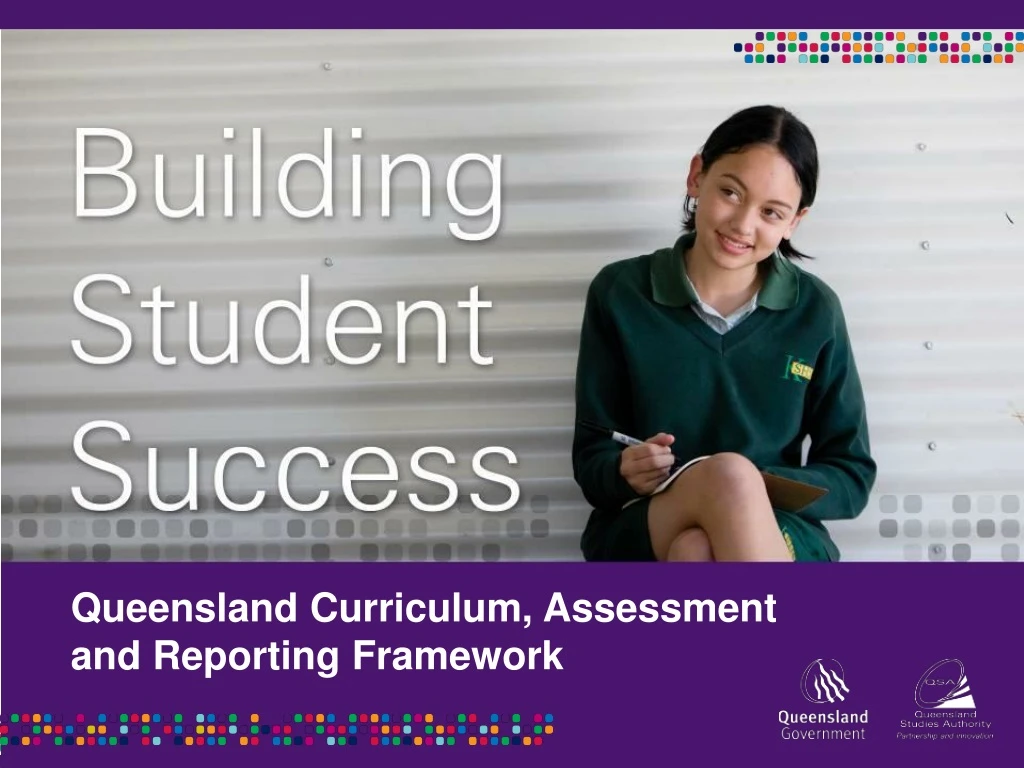queensland curriculum assessment and reporting